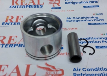 Copeland 2DA-1 Piston Kit {2-9/16″(65.00) (Std) 0.616/15.646 -Dome 32.0-2P (3.17 Compression Ring and 3.17 Oil Rings) Compatible with Models: 2DA-0500