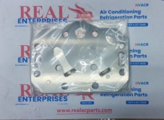 Valve plate assembly without gaskets
