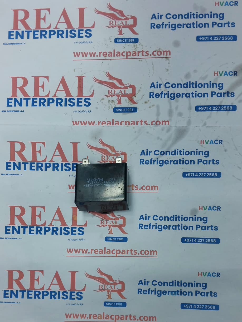 MOTOR RUN CAPACITOR (BOX/C61 TYPE)
