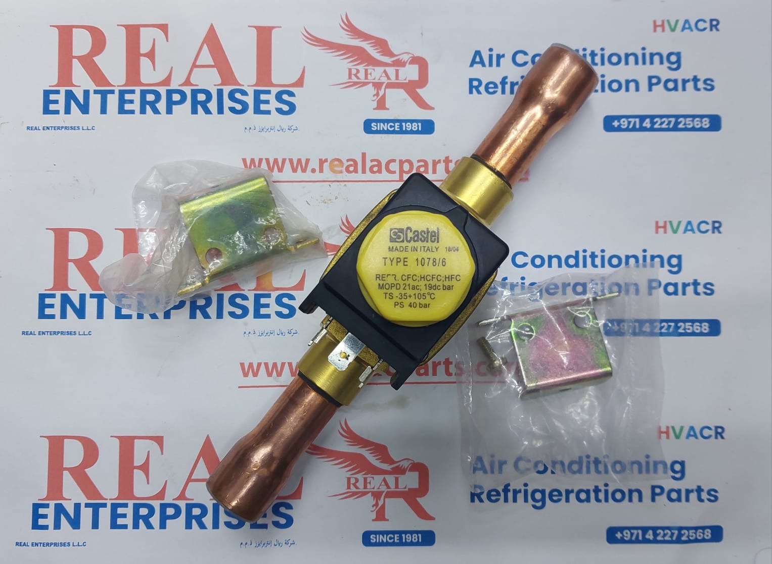 SOLENOID VALVE (PILOT OPERATED SOLDER CONNECTION)