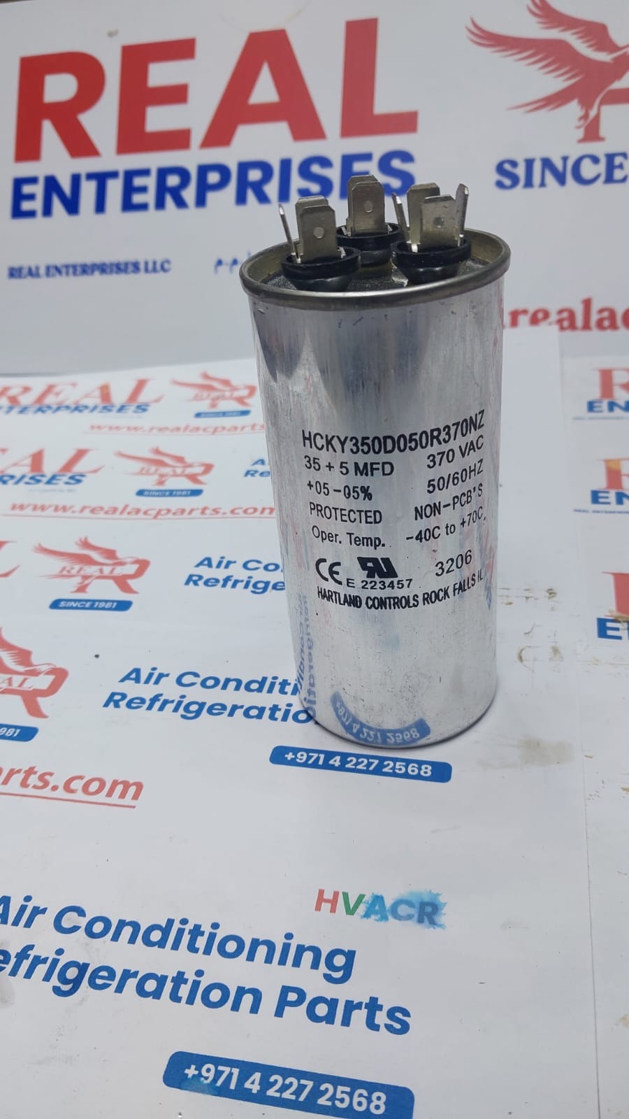 Dual Run Capacitor