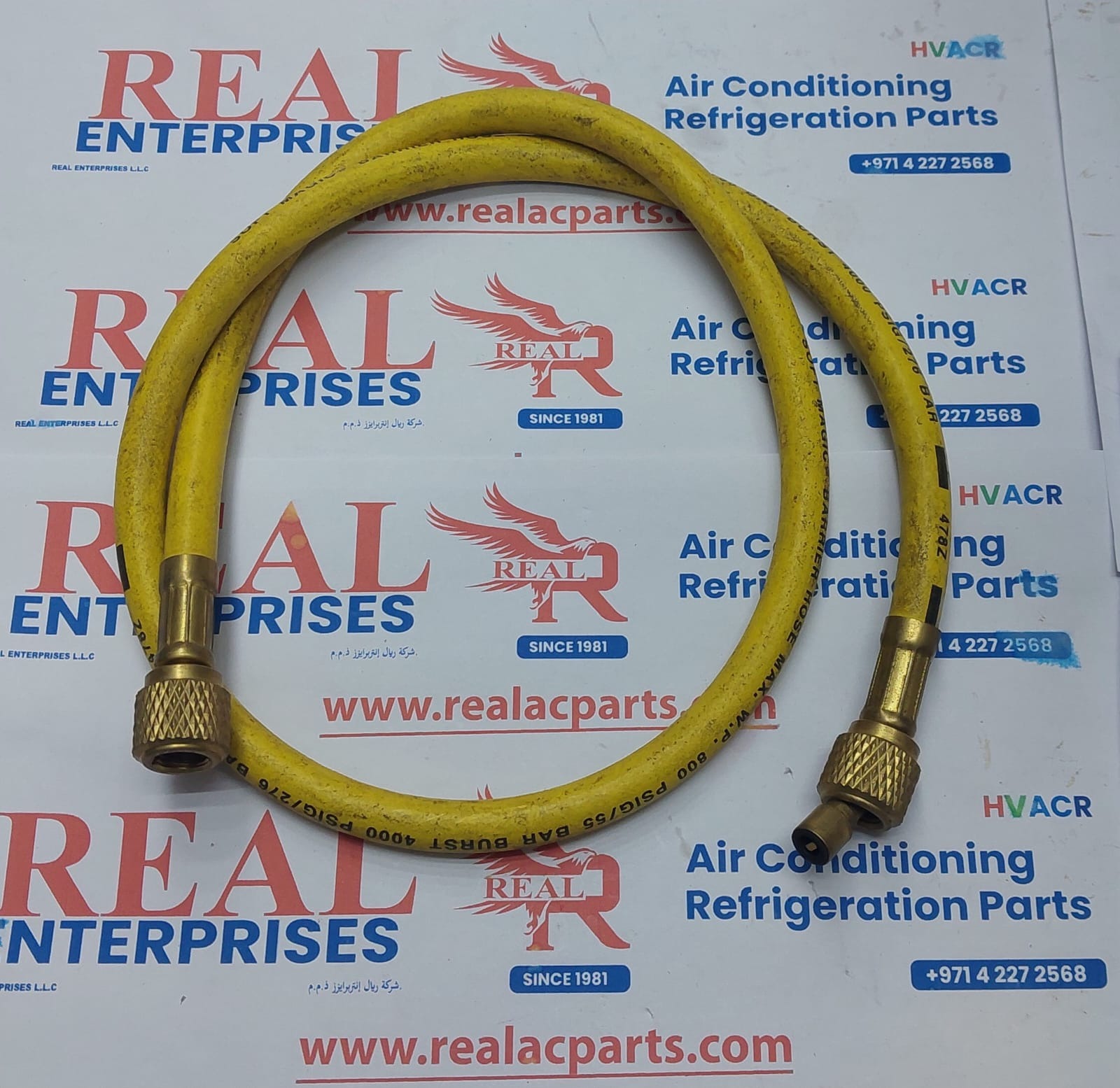 Refrigeration Charging Hose (Yellow)