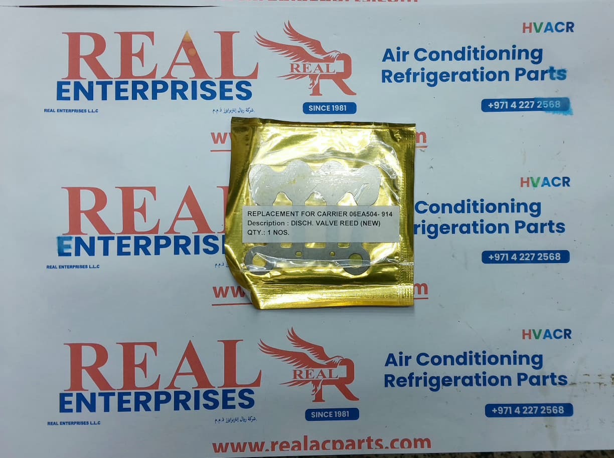 Discharge Valve Reed with Webbed Fingers, 06EA504-914