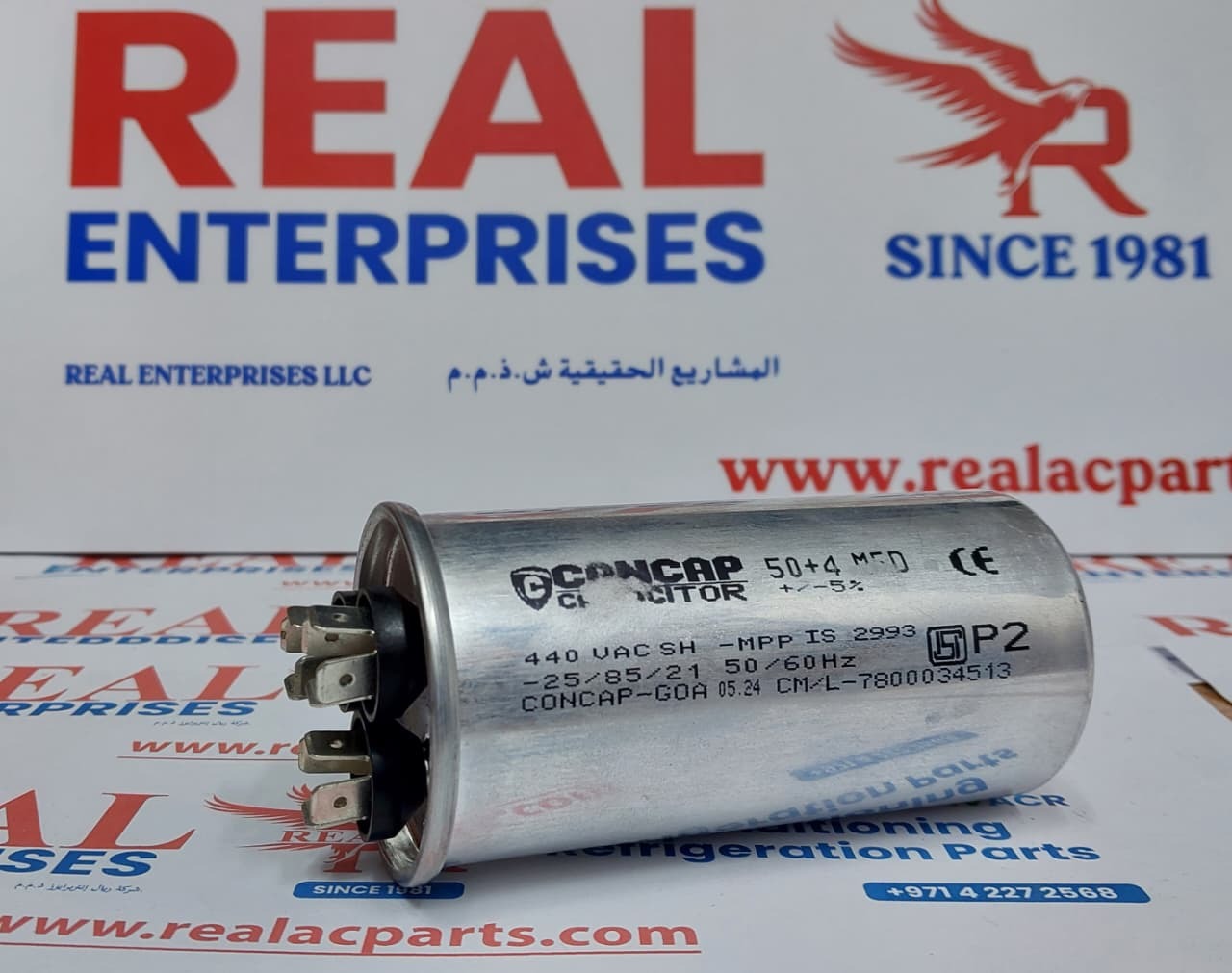 Dual Run Capacitor (MPP - Metallized Polypropylene) (CONCAP-GOA 05.24)