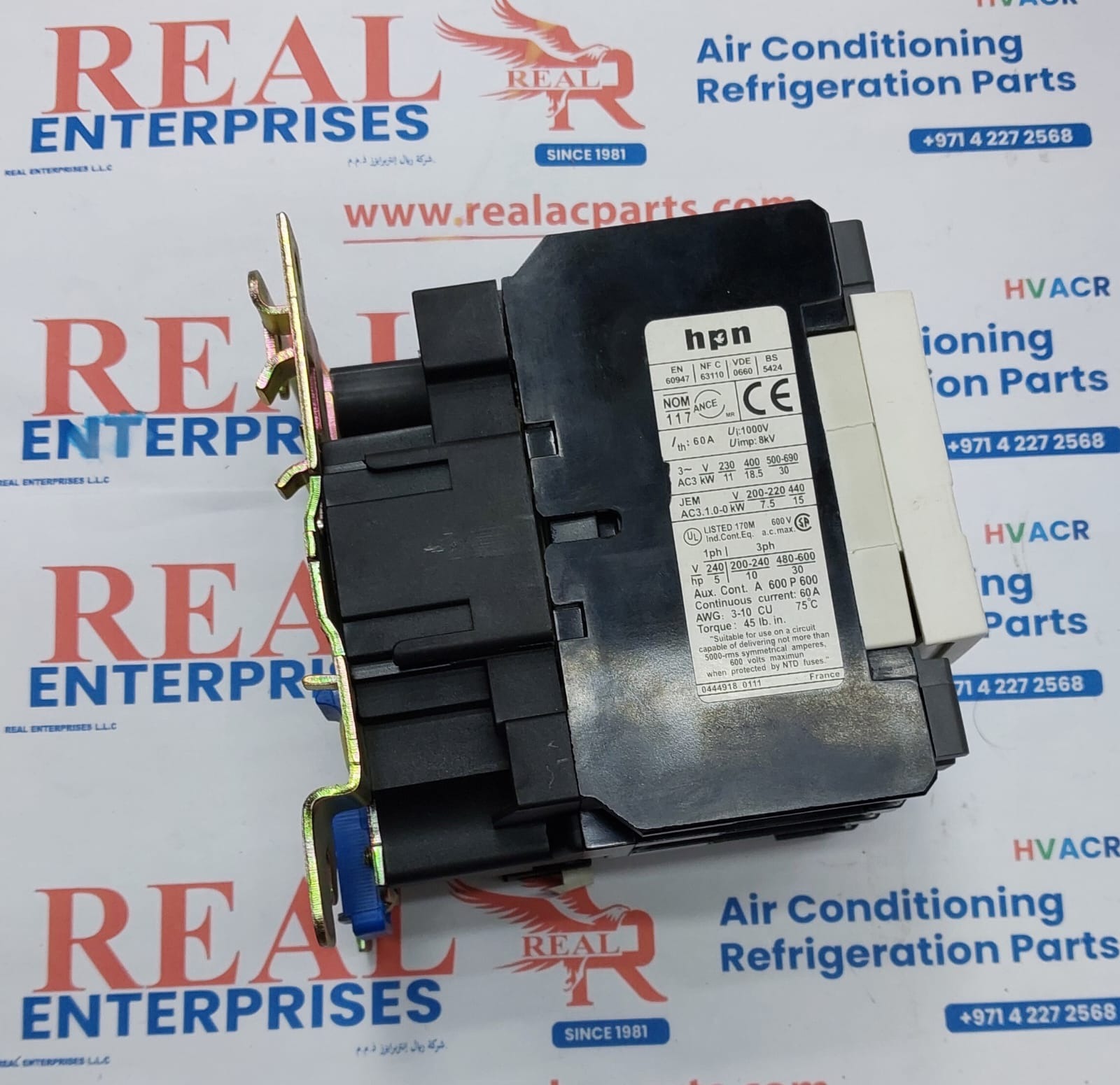 Magnetic Contactor (3-Pole Power Contactor) (LC1D40 (TeSys D Series))