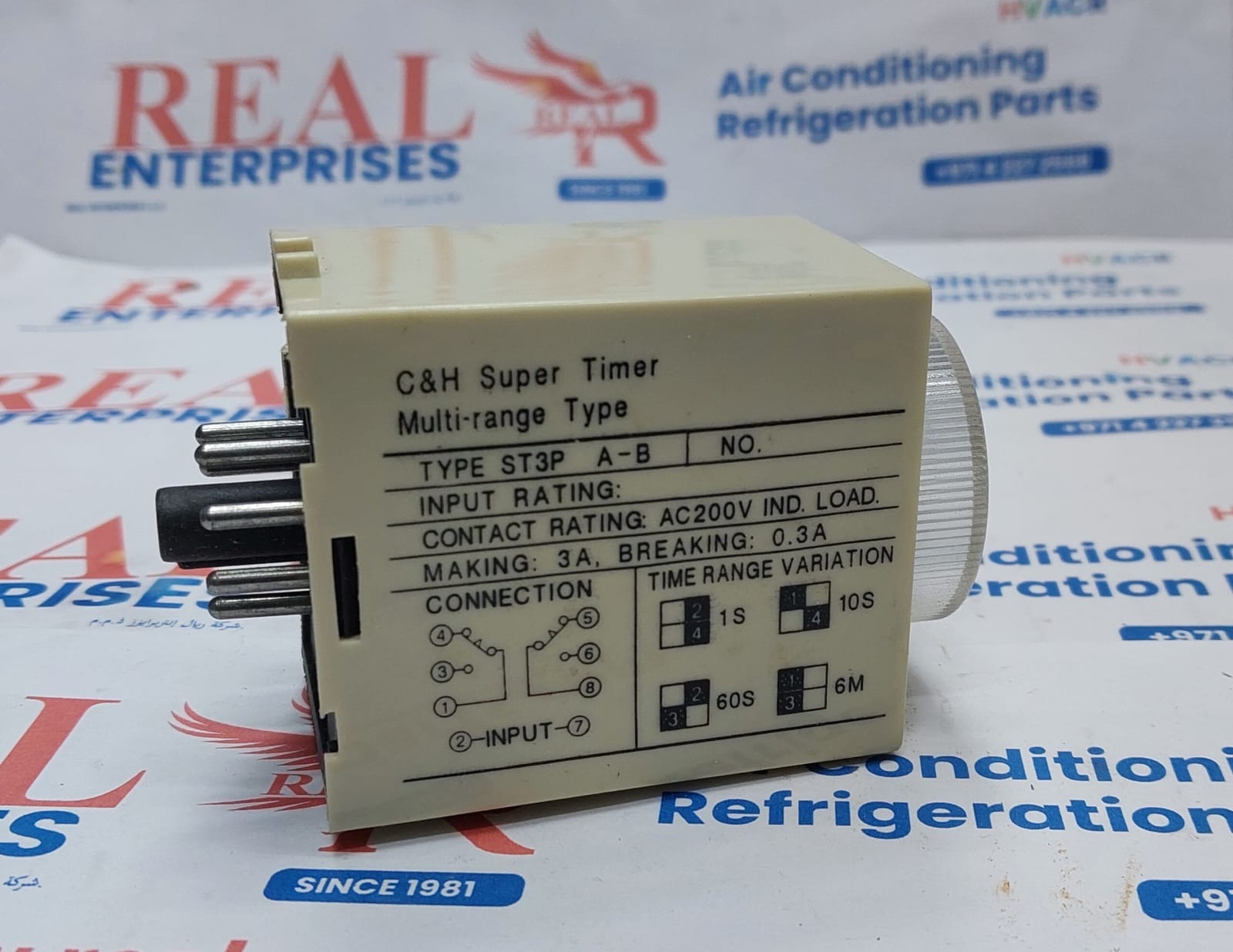 Super Timer (Analog On-Delay Timer) (ST3P A-B)