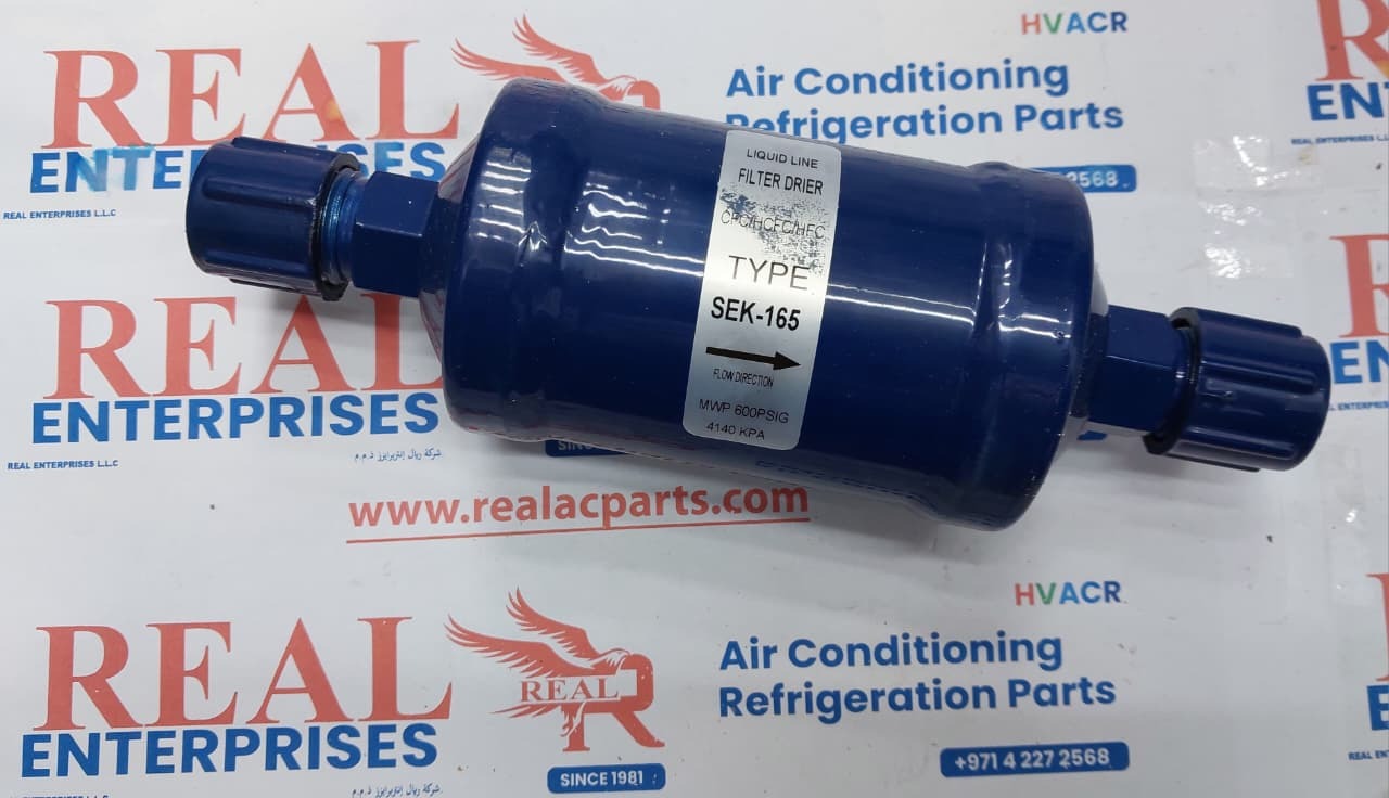 Liquid Line Filter Drier (Flare connection type). (SEK-165)